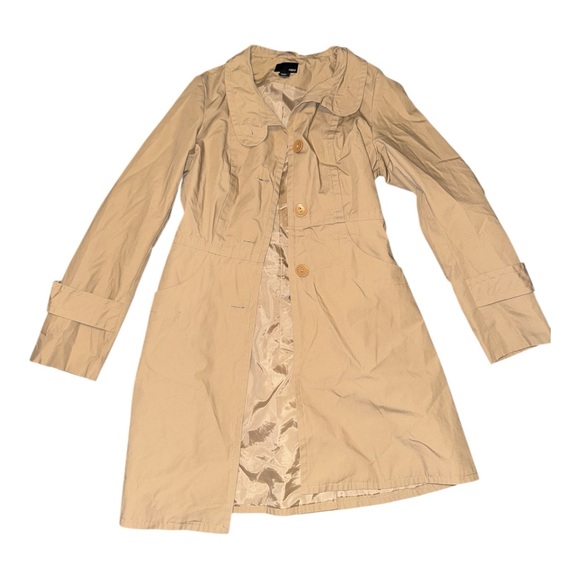 H&M Classic Tan Trench Coat - Picture 3 of 7
